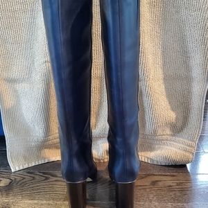 Navy Nine West Boots
